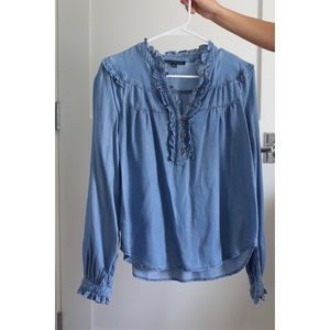 Denim Long Sleeve Shirt